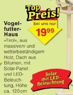 Jawoll Vogelfutter Haus Angebot