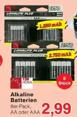 Jawoll TIM HOME Alkaline Batterien Angebot