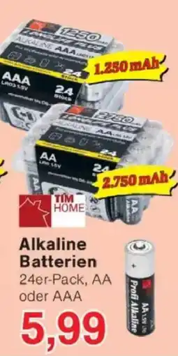 Jawoll TIM HOME Alkaline Batterien Angebot