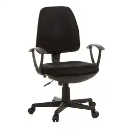 Netto Marken-Discount hjh OFFICE Home Office Bürostuhl CITY 10 Stoff mit Armlehnen Angebot