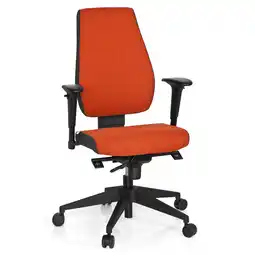 Netto Marken-Discount hjh OFFICE Profi Bürostuhl PRO-TEC 500 Stoff mit Armlehnen (höhenverstellbar) Angebot