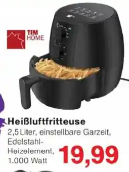 Jawoll TIM HOME Heißluftfritteuse Angebot