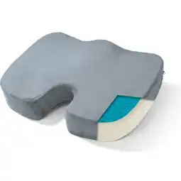Netto Marken-Discount VITALmaxx Gel-Sitzkissen ergonomisch grau inkl. Fleecebezug Angebot