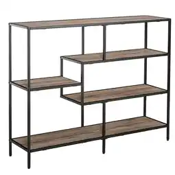 Netto Marken-Discount HOMCOM Standregal P2 Spanplatte, Metallrahmen Angebot
