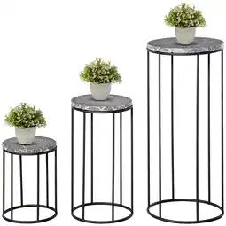 Netto Marken-Discount Outsunny Blumenständer Set Metal Angebot