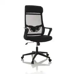 Netto Marken-Discount hjh OFFICE Home Office Bürostuhl NEKEO Stoff / Netzstoff mit Armlehnen Angebot