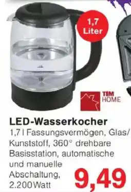 Jawoll TIM HOME LED-Wasserkocher Angebot