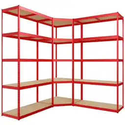 Netto Marken-Discount CLP 3er Regalsystem I 2x Regalsystem I 1x Eckregal I Schwerlastregale I Bis 2.625 KG Angebot