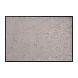 Netto Marken-Discount NYVI Fußmatte Wash & Clean - Wetterfest, Saugstark, Rutschfest Farbe:TaupeGröße:120x180 cm Angebot