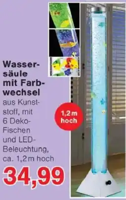 Jawoll Wassersäule mit Farbwechsel Angebot