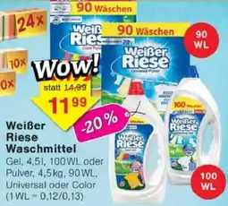 Jawoll Weißer Riese Waschmittel Angebot