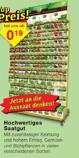 Jawoll Hochwertiges Saatgut Angebot