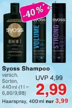 Jawoll Syoss Shampoo Angebot
