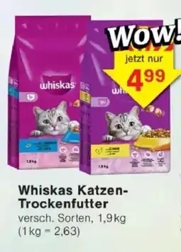 Jawoll Whiskas Katzen- Trockenfutter Angebot