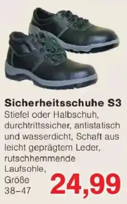 Jawoll Sicherheitsschuhe S3 Angebot