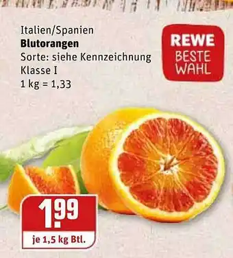 REWE Kaufpark Blutorangen Angebot