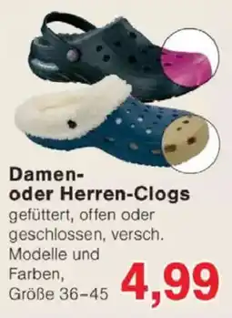 Jawoll Damen- oder Herren-Clogs Angebot