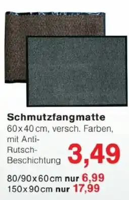 Jawoll Schmutzfangmatte Angebot