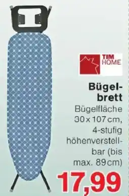 Jawoll TIM HOME Bügelbrett Angebot