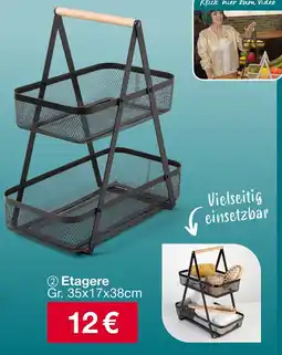Woolworth Etagere Gr. 35x17x38cm Angebot
