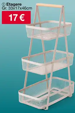 Woolworth Etagere Gr. 33x17x46cm Angebot