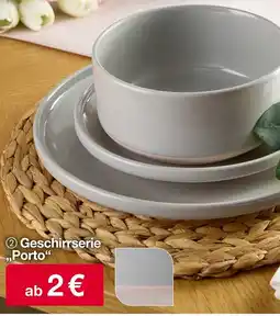Woolworth Geschirrserie Porto" Angebot