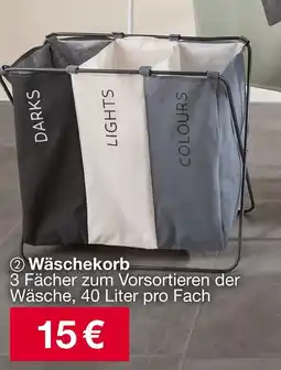 Woolworth Wäschekorb Angebot