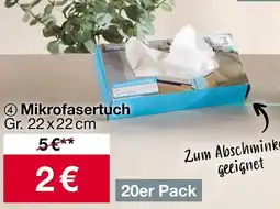 Woolworth Mikrofasertuch Angebot