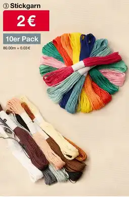 Woolworth Stickgarn 10er Pack Angebot