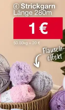 Woolworth Strickgarn Länge 280m Angebot
