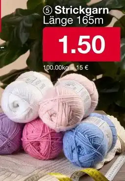 Woolworth Strickgarn Länge 165m Angebot