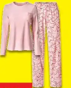 Lidl Esmara/ Esmara Damen Fleece- Pyjama Angebot