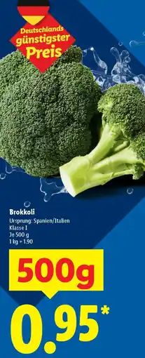 Lidl Brokkoli Angebot