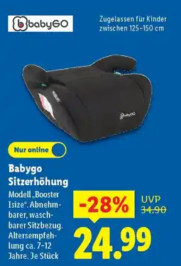 Lidl Babygo Sitzerhöhung Angebot