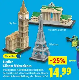 Lidl Lupilu Clippys Wahrzeichen Angebot