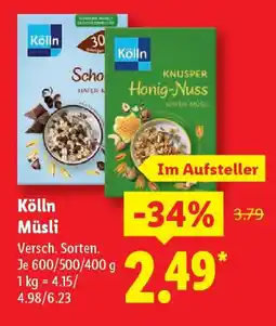 Lidl Kölln Müsli Angebot