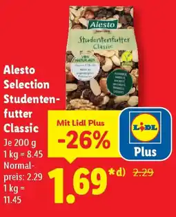Lidl Alesto Selection Studentenfutter Classic Angebot