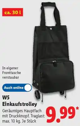 Lidl W5 Einkaufstrolley Angebot