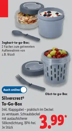 Lidl Silvercrest To-Go-Box Angebot