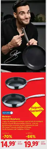 Lidl Masterpro Edelstahl-Bratpfanne Angebot