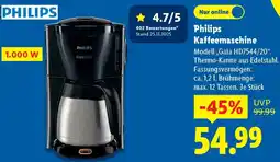 Lidl Philips Kaffeemaschine Angebot
