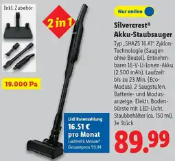 Lidl Silvercrest Akku-Staubsauger Angebot