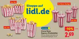 Lidl Livarno Home Popcorn-/Trinkbehälter Angebot