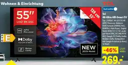 Lidl Tcl 4K-Ultra-HD-Smart-TV Angebot