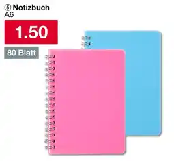 Woolworth Notizbuch A6 Angebot