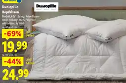 Lidl Dunlopillo Kopfkissen Angebot