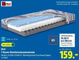 Lidl Hn8 7-Zonen-Komfortschaummatratze Angebot