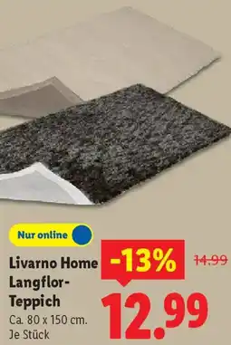 Lidl Livarno Home Langflor Teppich Angebot