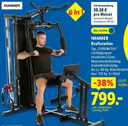 Lidl HAMMER Kraftstation Angebot
