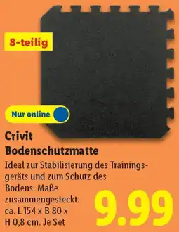 Lidl Crivit Bodenschutzmatte Angebot